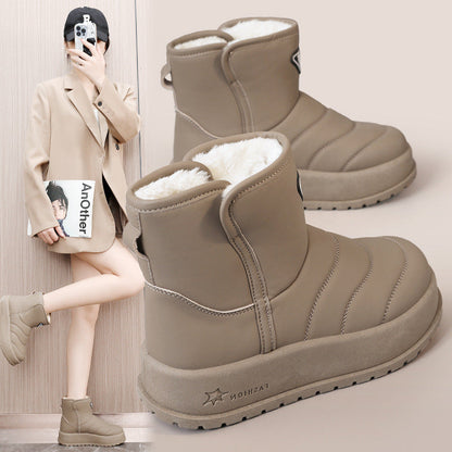 Damen Winterstiefel Warm Kuschelig Robust Schnee - BerlinGlamour