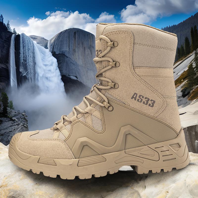 Herren Tactical Stiefel Robust Rutschfest Outdoor