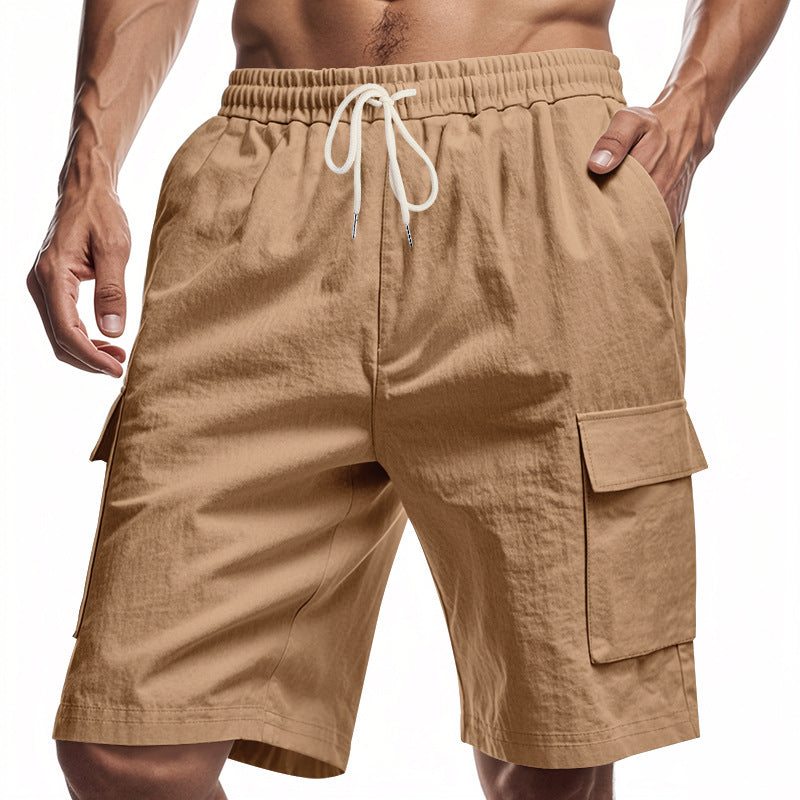 Herren Cargo Shorts Bequem Vielseitig Elastisch