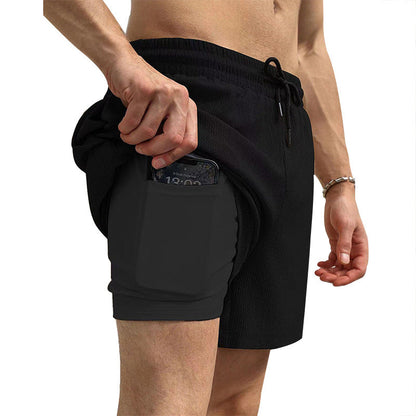 Herren Sport Shorts mit Handytasche Freizeit