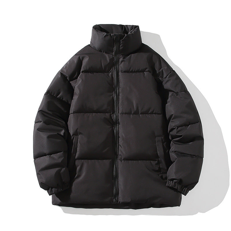 Herren Steppjacke Isoliert Warm mit Hochkragen Elastisch