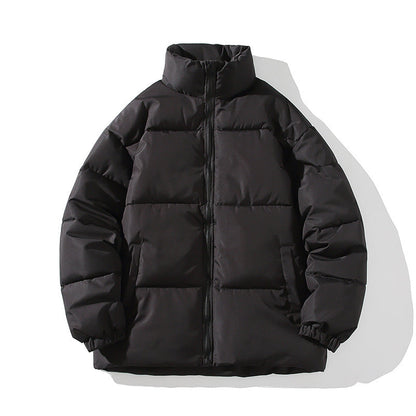 Herren Steppjacke Isoliert Warm mit Hochkragen Elastisch
