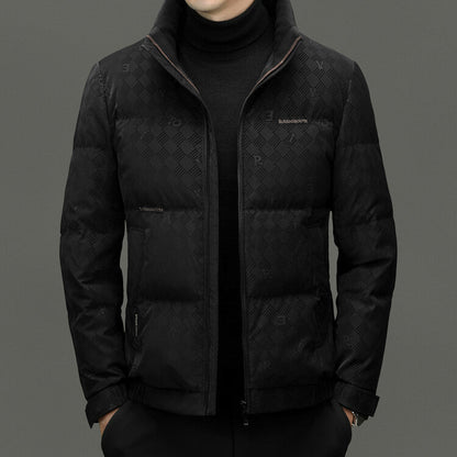 Herren Daunenjacke Warm Funktionell Modern