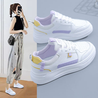 Damen Sneaker Laufsohle Atmungsaktiv Modern Sportlich - BerlinGlamour