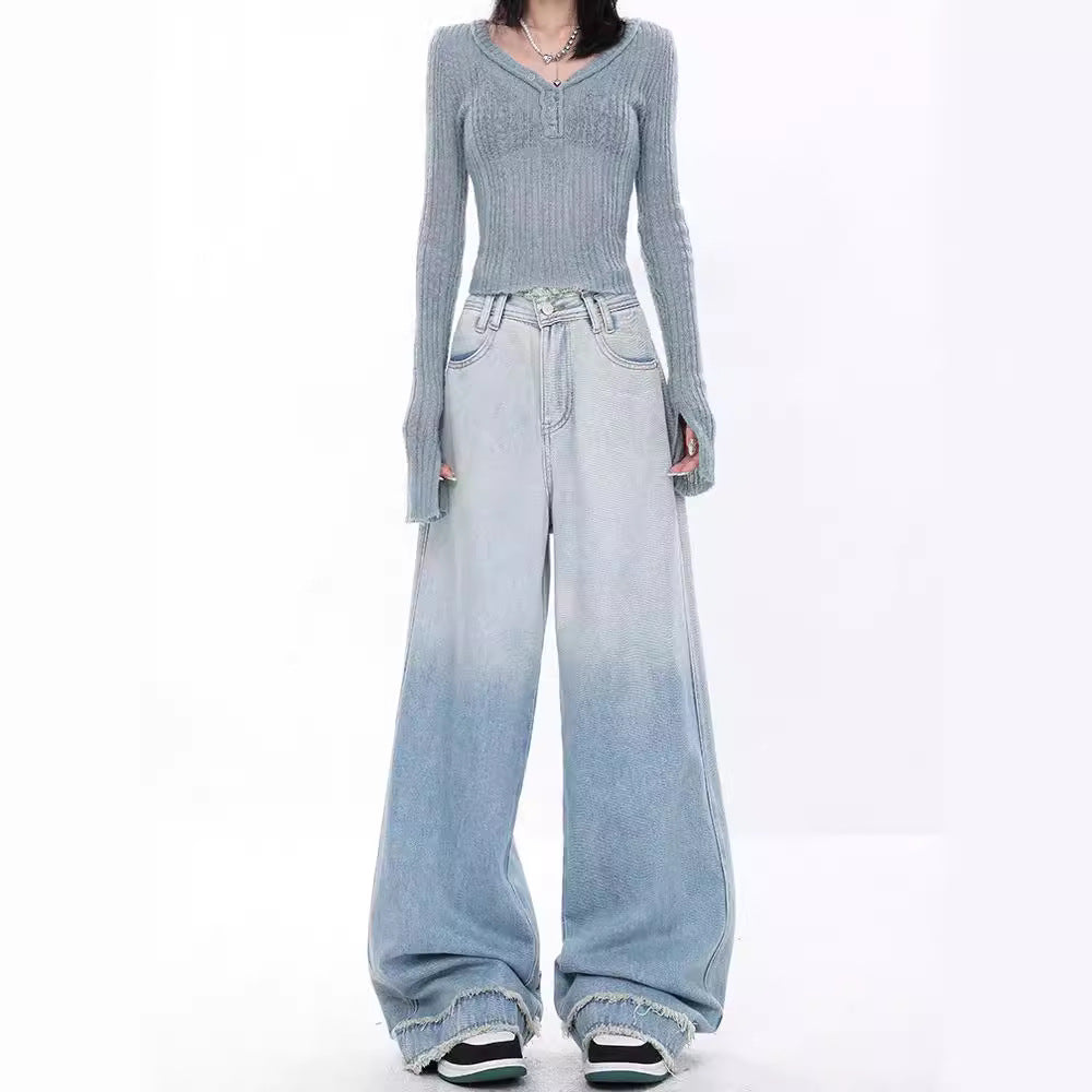 Weite Damen Jeanshosen Mit Stretch