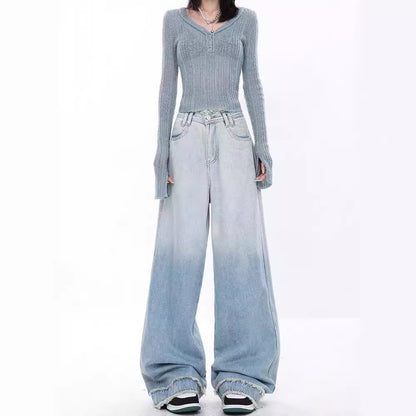 Weite Damen Jeanshosen Mit Stretch