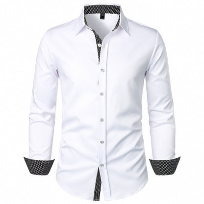 Herren Sommerhemd Elegant mit Druckdetails Modern