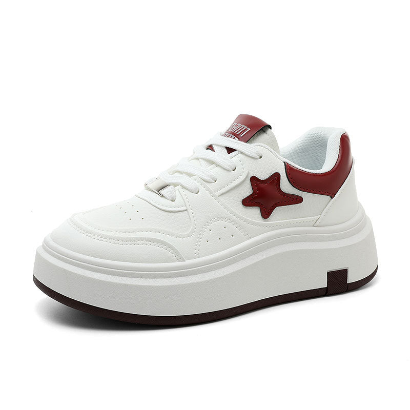 Damen Plateausneaker Sportlich Atmungsaktiv Modern - BerlinGlamour