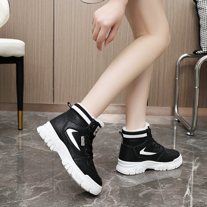 Damen Sneaker High-Top Warm Innenfutter Strapazierfähig