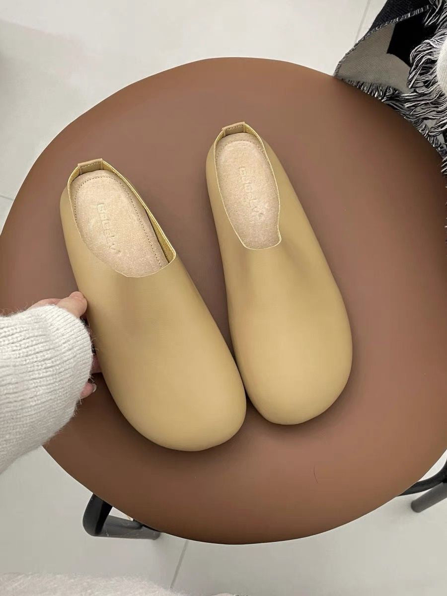 Damen Pantoletten Weich Bequem Heidi Stil