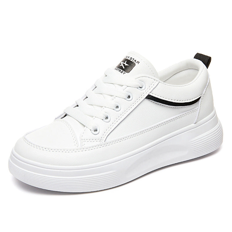 Damen Sneaker Bequem Elastisch Stylisch Schwarz