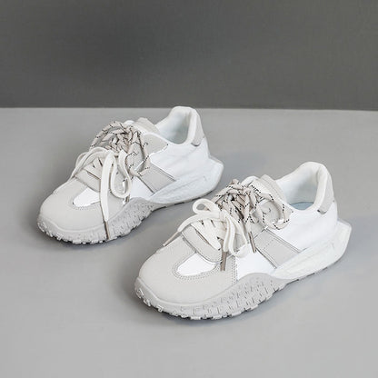 Damen Sneaker Sportlich Atmungsaktiv Komfortsohle