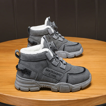 Damen Winterstiefel Geschlossene Schuhe Anpassbarer Knöchelverschluss