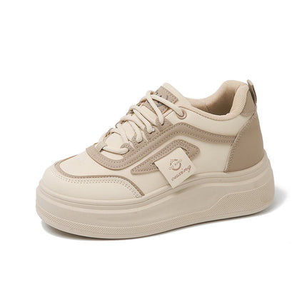 Damen Sneaker Sportlich Plateau Schuhe Modisch