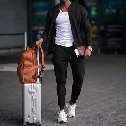 Herren Jogginganzug Set Atmungsaktiv Modern Sportlich