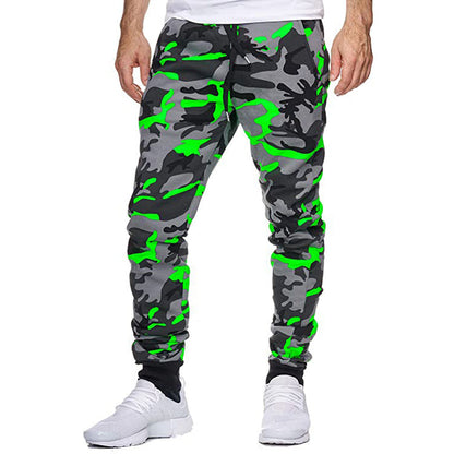 Herren Jogginghose Camouflage Elastisch Modern