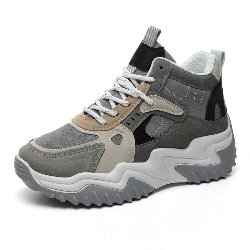 Damen Sport-Sneaker High-Top Laufschuhe Bequem