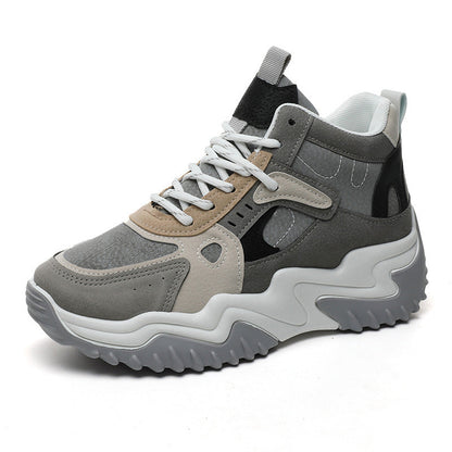 Damen Sport-Sneaker High-Top Laufschuhe Bequem