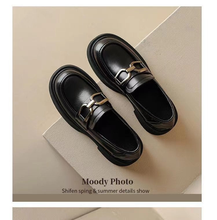 Damen Mokassins Elegante Schnallenverschluss Schuhe Modern - BerlinGlamour