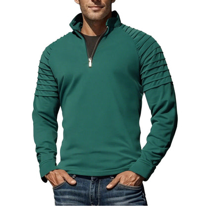 Herren Funktionspullover Halbzipp Modern Sportlich