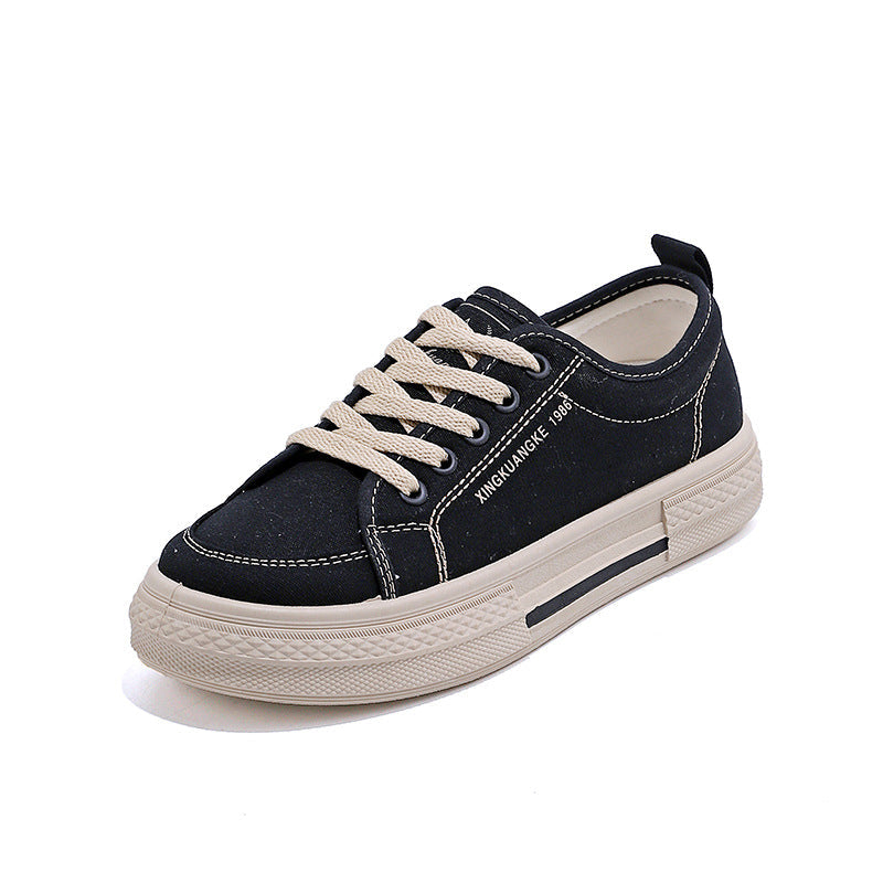 Damen Sneaker Klassisch Casual Weiß