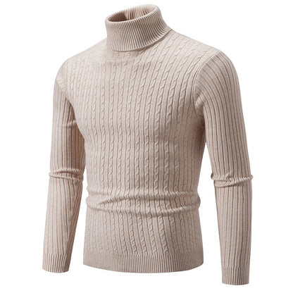 Herren Rollkragenpullover Fein Strick Elegance Modern