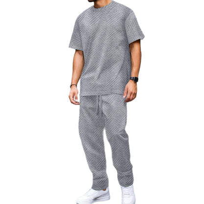Herren Sportset Modern Geometrisches Design