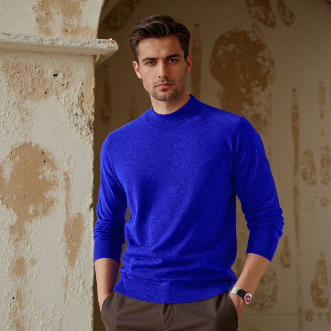 Herren Pullover Feinstrick Modern Elegant - BerlinGlamour