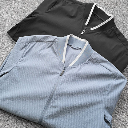 Herren Steppjacke Kontrastkragen Warm Modern Style