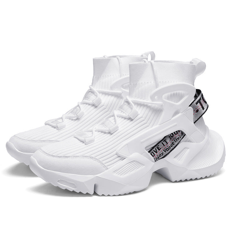 Damen Sneaker Sport High-Top Laufschuhe Rutschfest