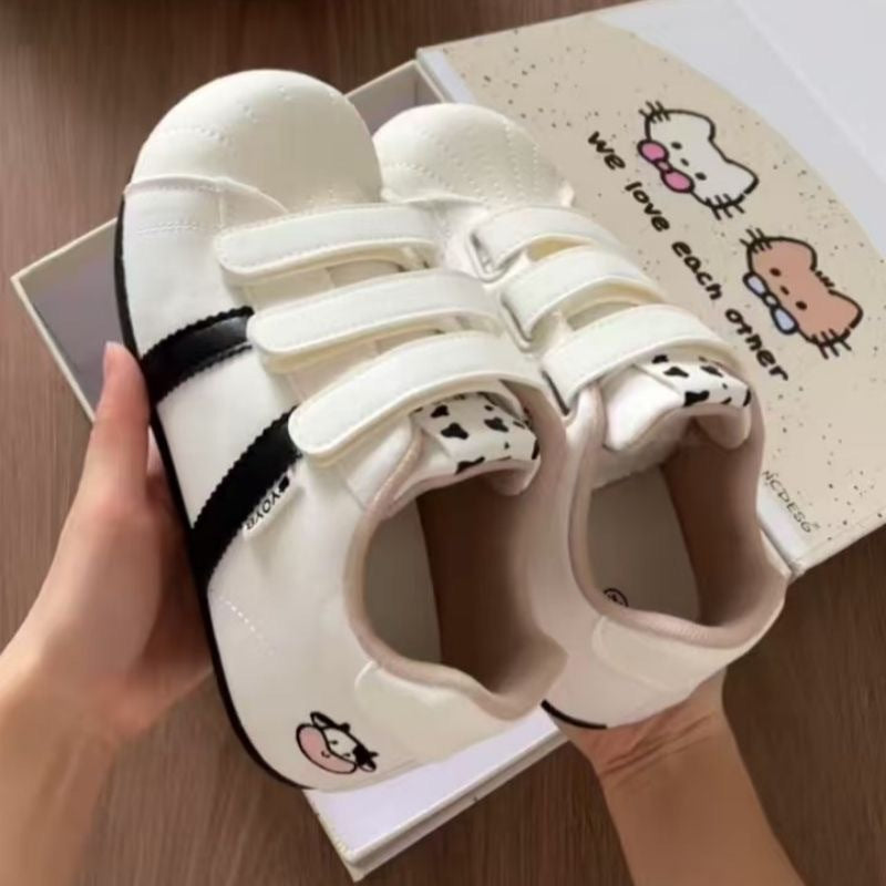 Damen Sportschuhe Kinderschuhe mit Klettverschluss Farbenfroh Mädchen