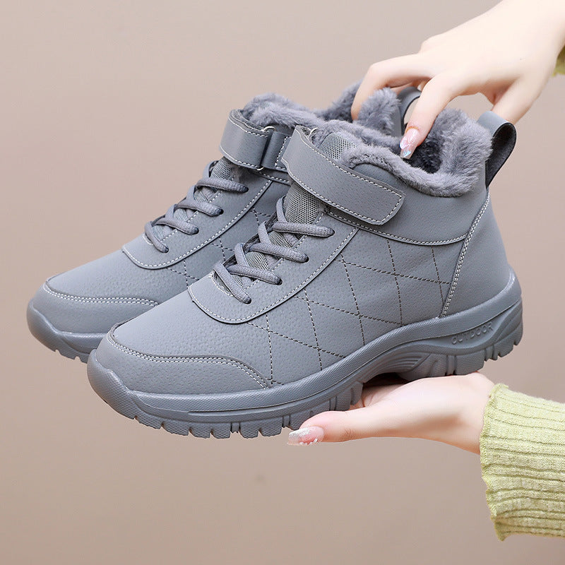 Wanderstiefel Damen Warm Rutschfest Isoliert