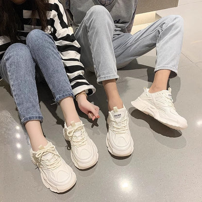 Damen Sneaker Sportlich Atmungsaktiv Mit Starker Sohle