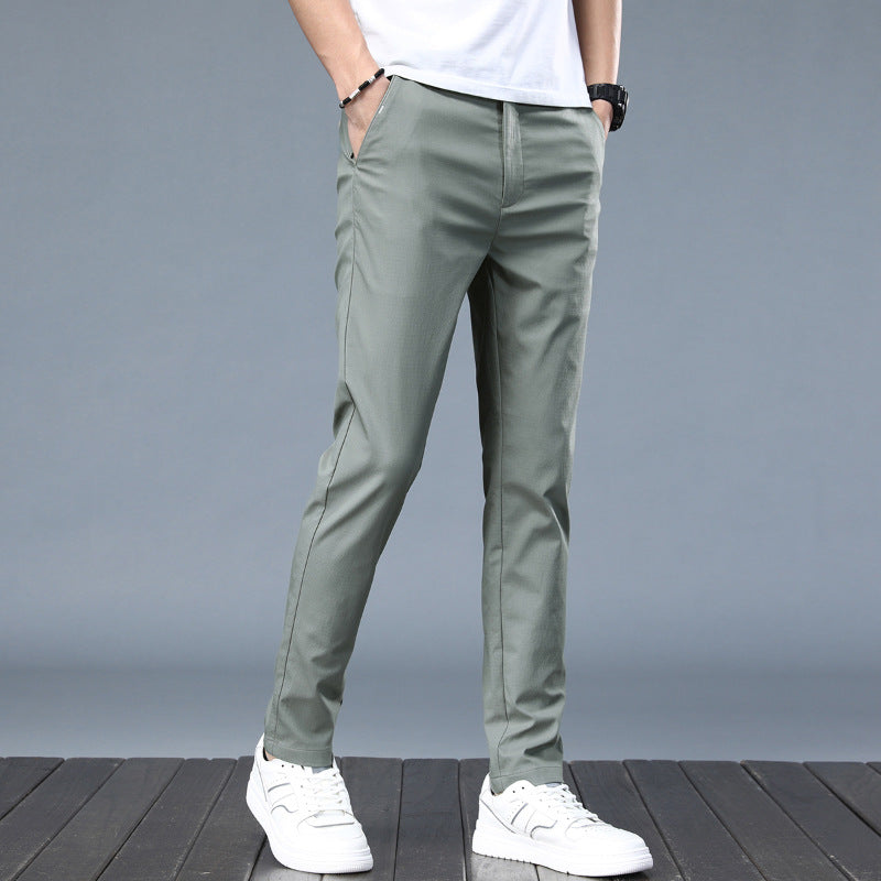 Bequeme Herren Chino Hosen Stretchbaumwolle Elegant