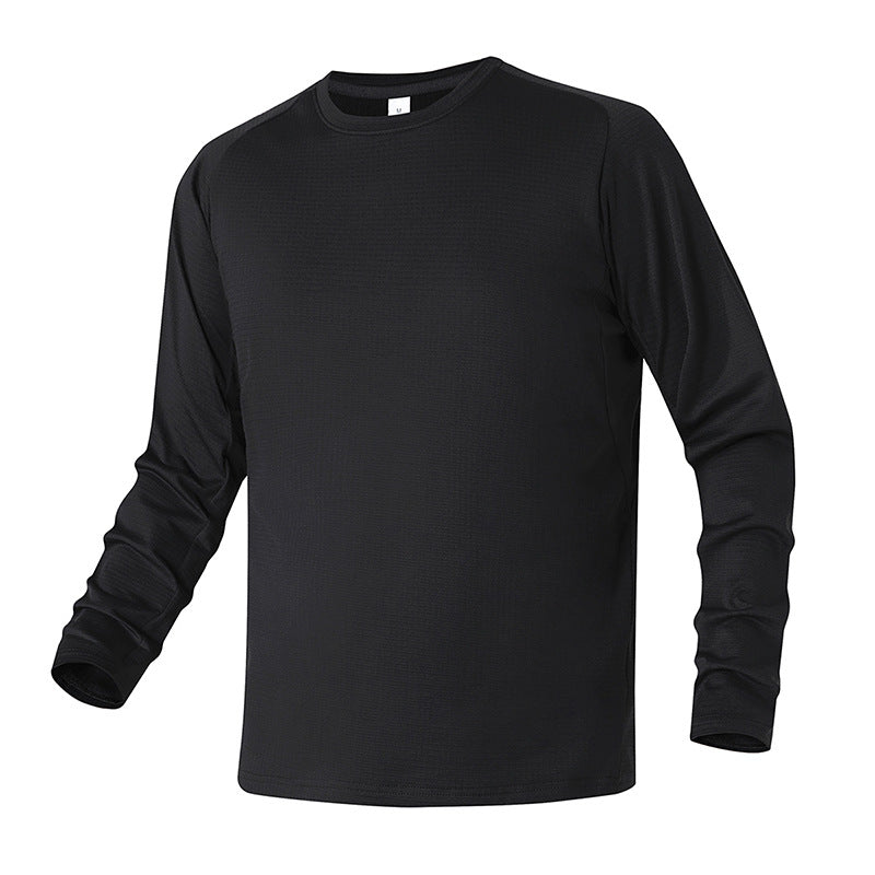 Herren Langarmshirt Funktionsshirt Atmungsaktiv Sportlich Modern