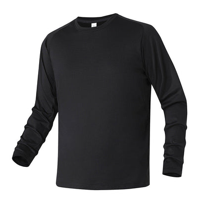 Herren Langarmshirt Funktionsshirt Atmungsaktiv Sportlich Modern
