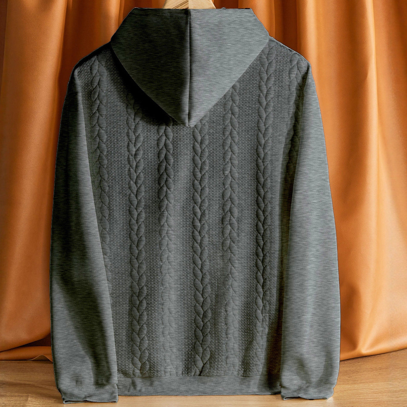 Herren Kapuzenpullover Elegantes Design Strukturiert Modern
