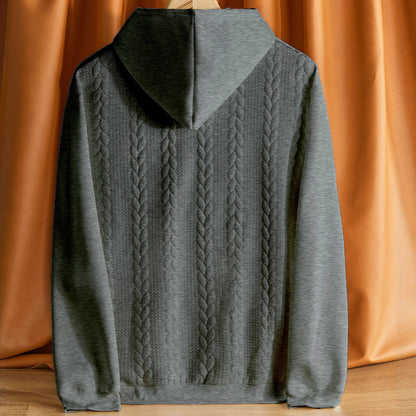Herren Kapuzenpullover Elegantes Design Strukturiert Modern