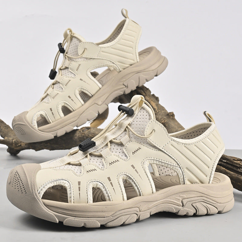 Damen Sandalen Atmungsaktiv mit Schnürsystem Komfort Modell - BerlinGlamour