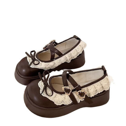 Damen Sandalen Plateau Komfortabel Rüschendetail Gold