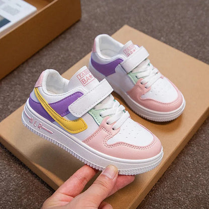 Damen Sneaker Freizeitschuhe Bunt Klettverschluss - BerlinGlamour
