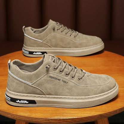 Weiche Damen Sneaker Wildleder Laufsohle Komfort Schwarz