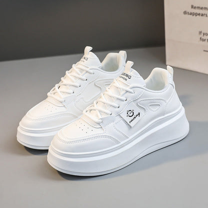 Damen Plateau Sneaker Bequem atmungsaktiv Sportlich
