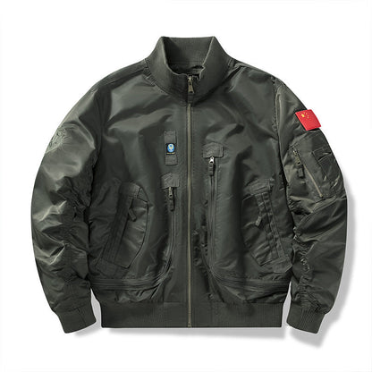 Herren Bomberjacke Technisch Funktionell Wasserabweisend