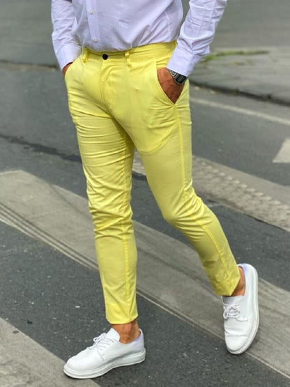Herren Freizeithose Klassisch Bequem Casual