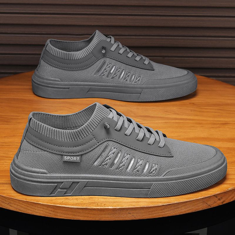 Damen Sneaker Sportlich Modisch Weiße Einsätze