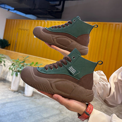Damen Sneaker High-Top rutschfest Sportlich