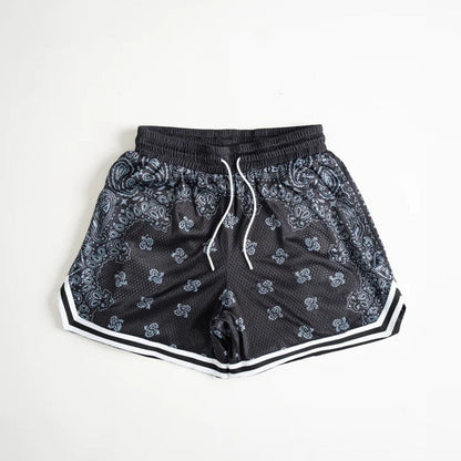 Herren Sportshorts mit Druck Trendig Sommer Shorts