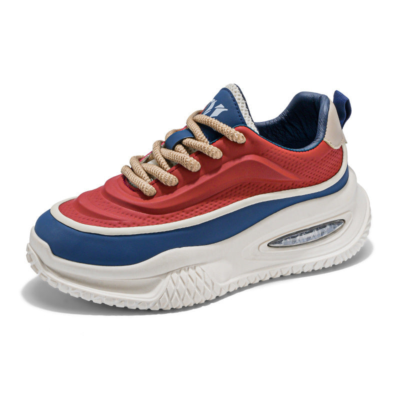 Damen Sneaker mit Luftpolster Komfortschuh Weiß