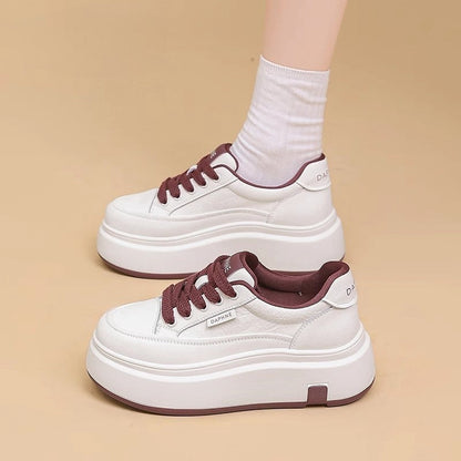 Damen Sneaker Plateau Sportlich Ergonomisch Modern - BerlinGlamour